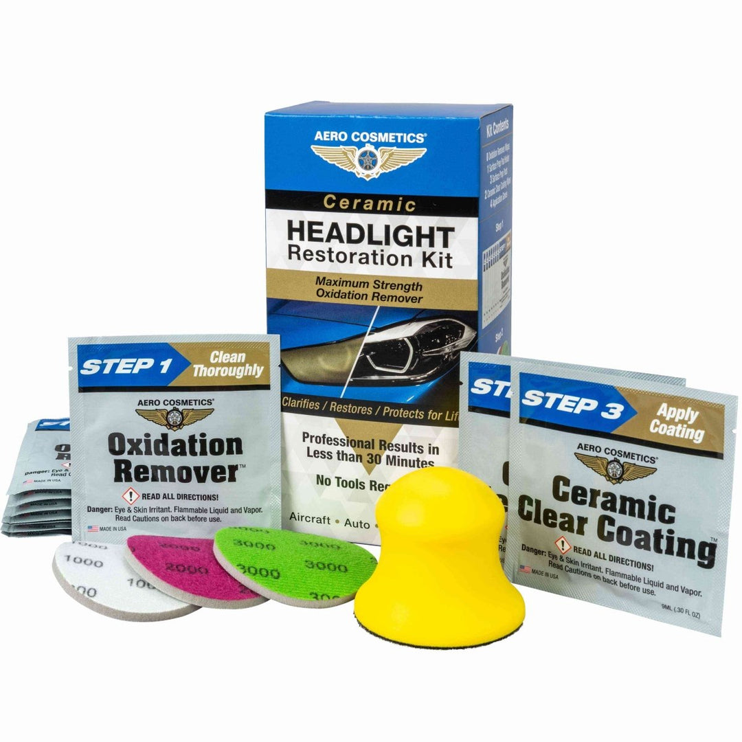 Ceramic Headlight Restoration Kit