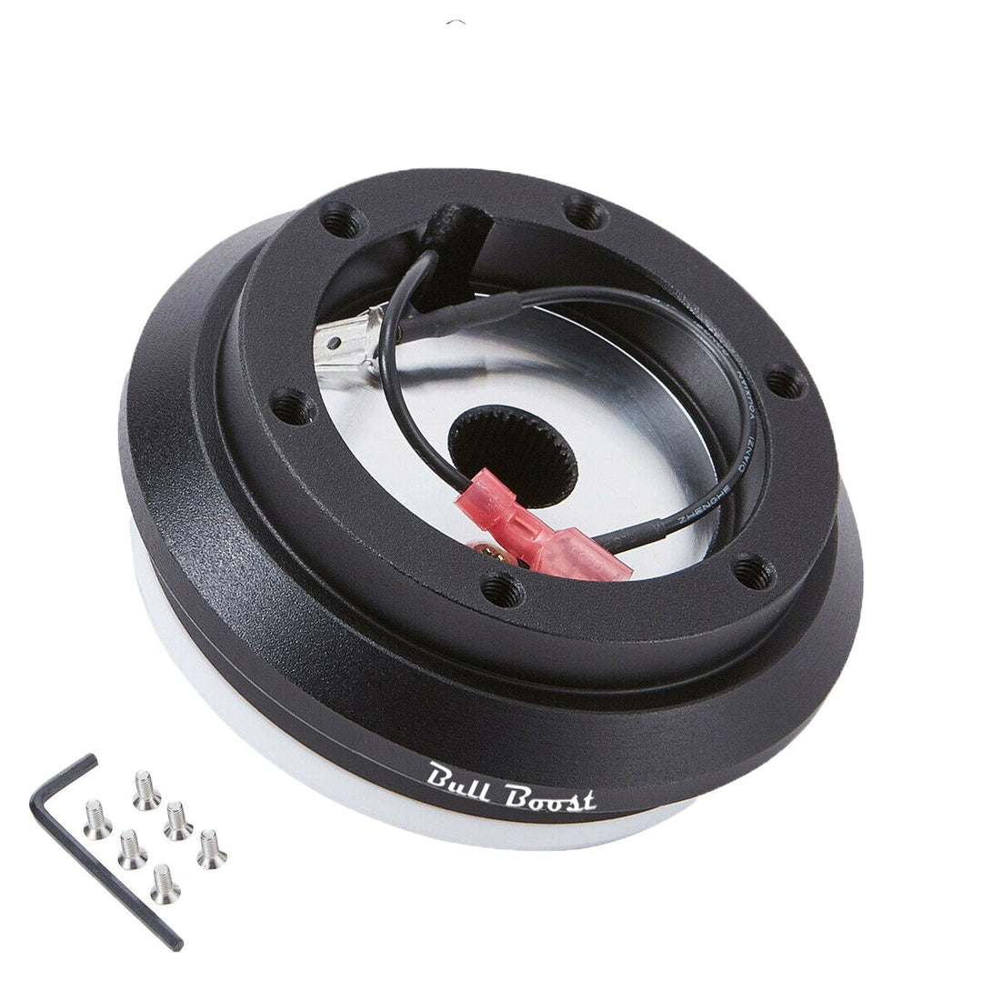 Dragon 350mm Steering Wheel + Short Hub Adapter Kit For Mazda Miata RX-7 RX-8 MX-3 MX-6