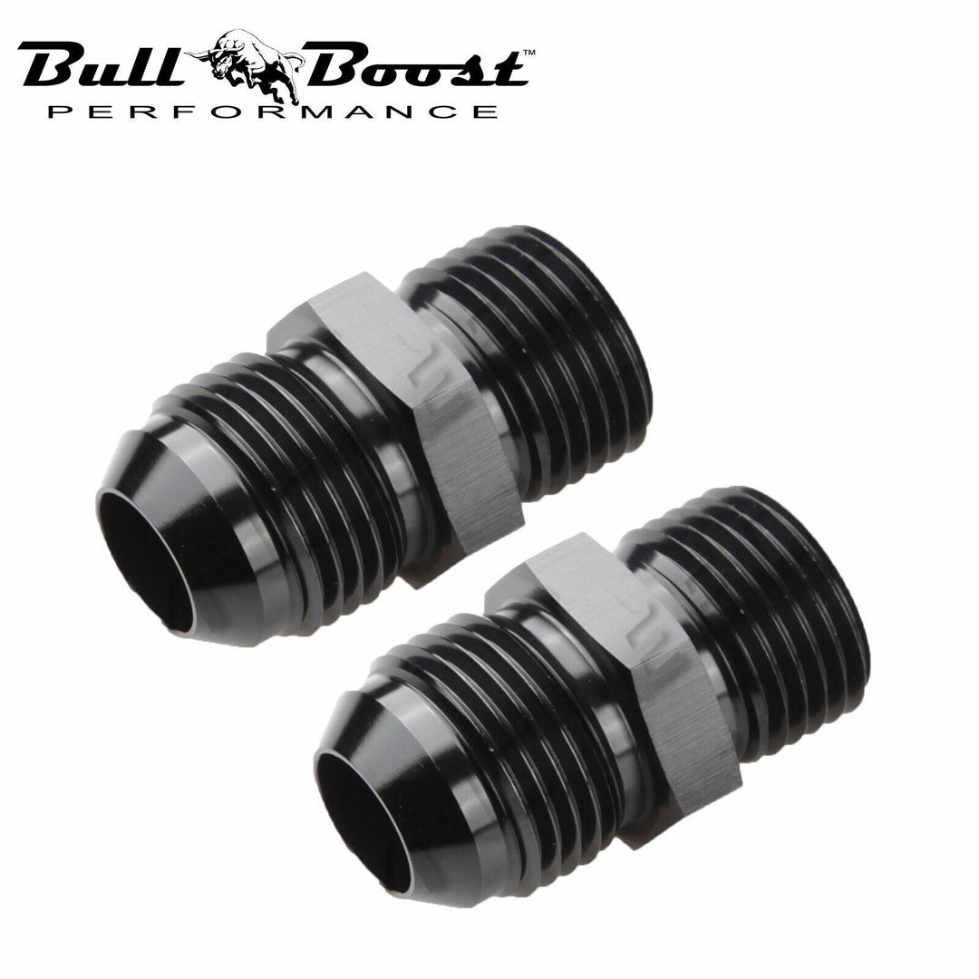 For Oil Catch Can Tank 2-Port -AN6 x M16*1.5 (Fittings) AN6 / 2x Pieces