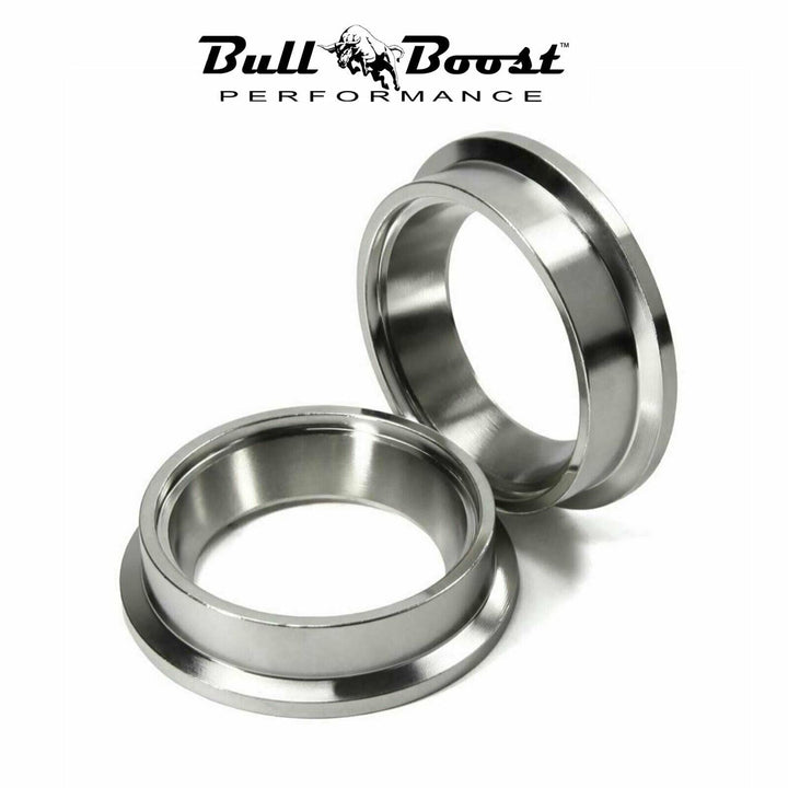 44mm Wastegate Flange Set MV-R MVR Inlet + Outlet insert Clamp Ring for V-Band