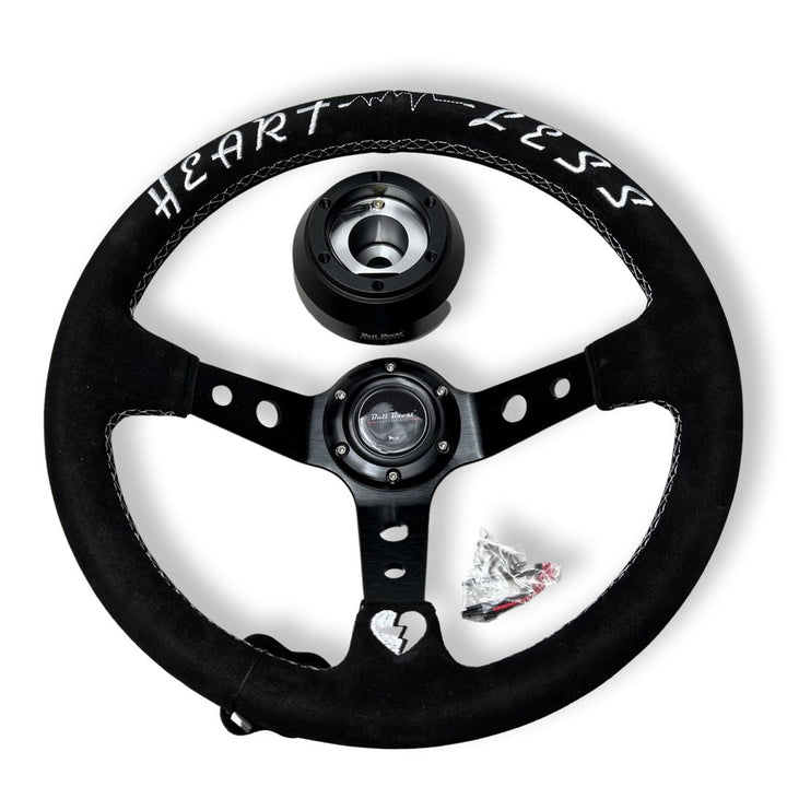 Heartless 6 Bolt Steering Wheel Hub Adapter For Dodge GM Buick Chevy Vehicles