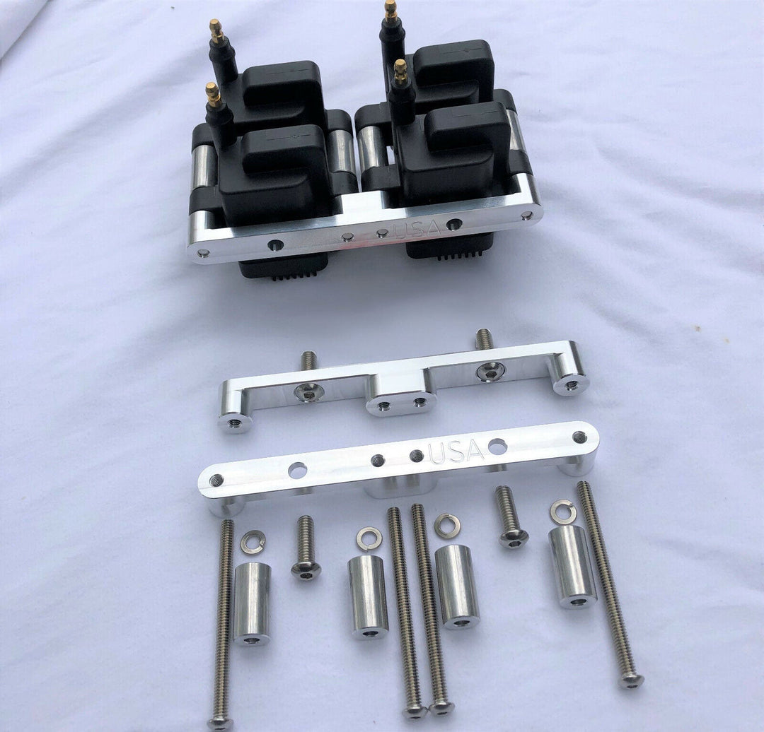 IGN1A MSD LINK Haltech ECUMaster Smart Coil Bracket Mounts 4 Cylinder