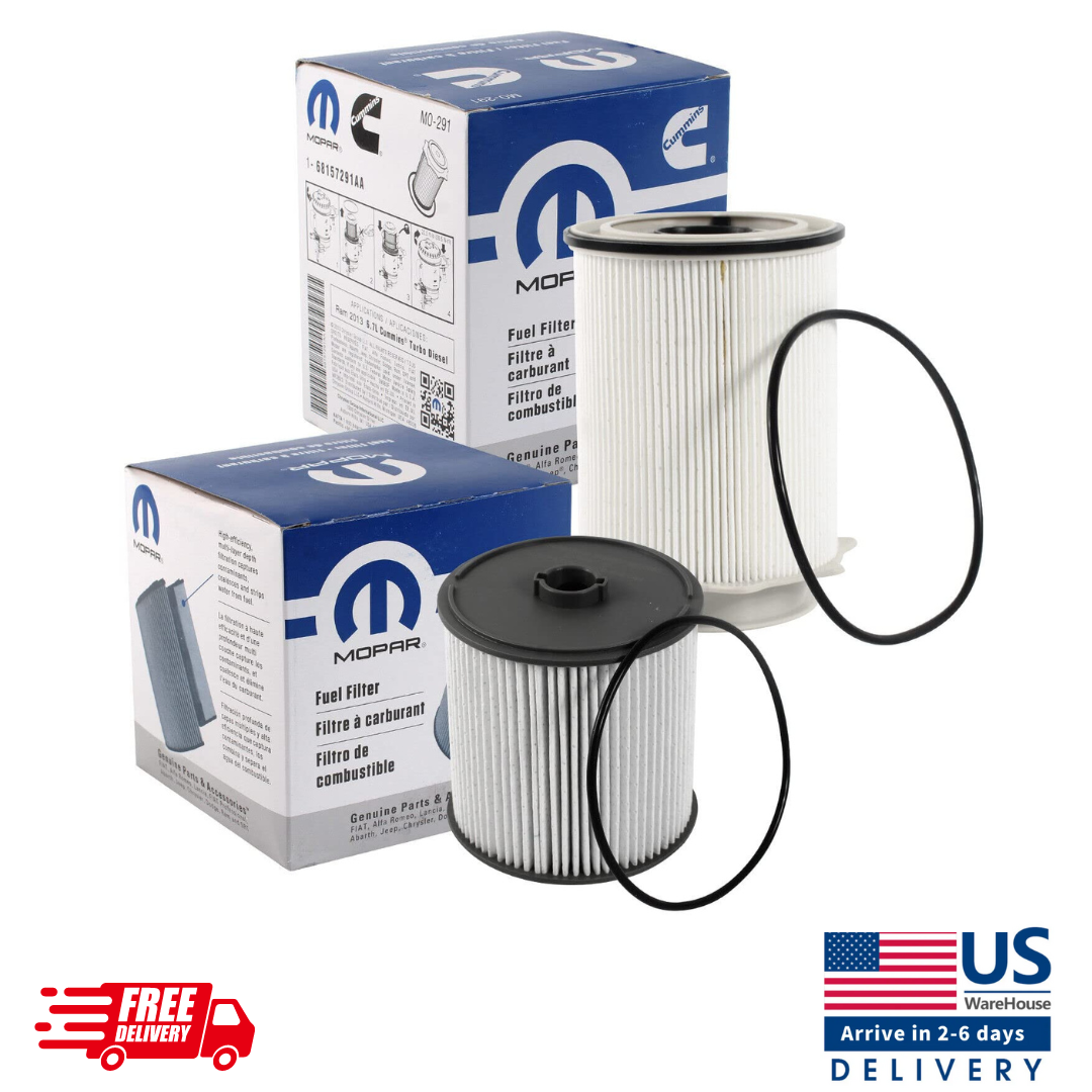 2019-2024 Dodge Ram 2500-5500 Mopar fuel filters 68157291AA, 68436631AA kit – OEM QUALITY