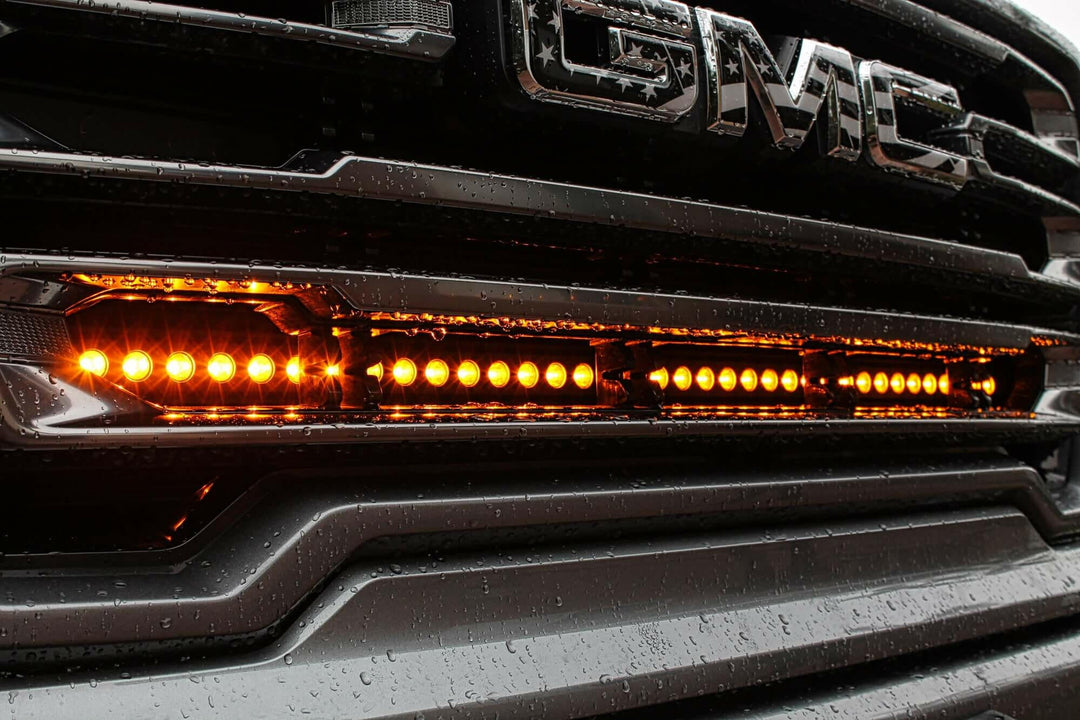2019+ GMC Sierra 1500 Single 40in Light Bar SLIM