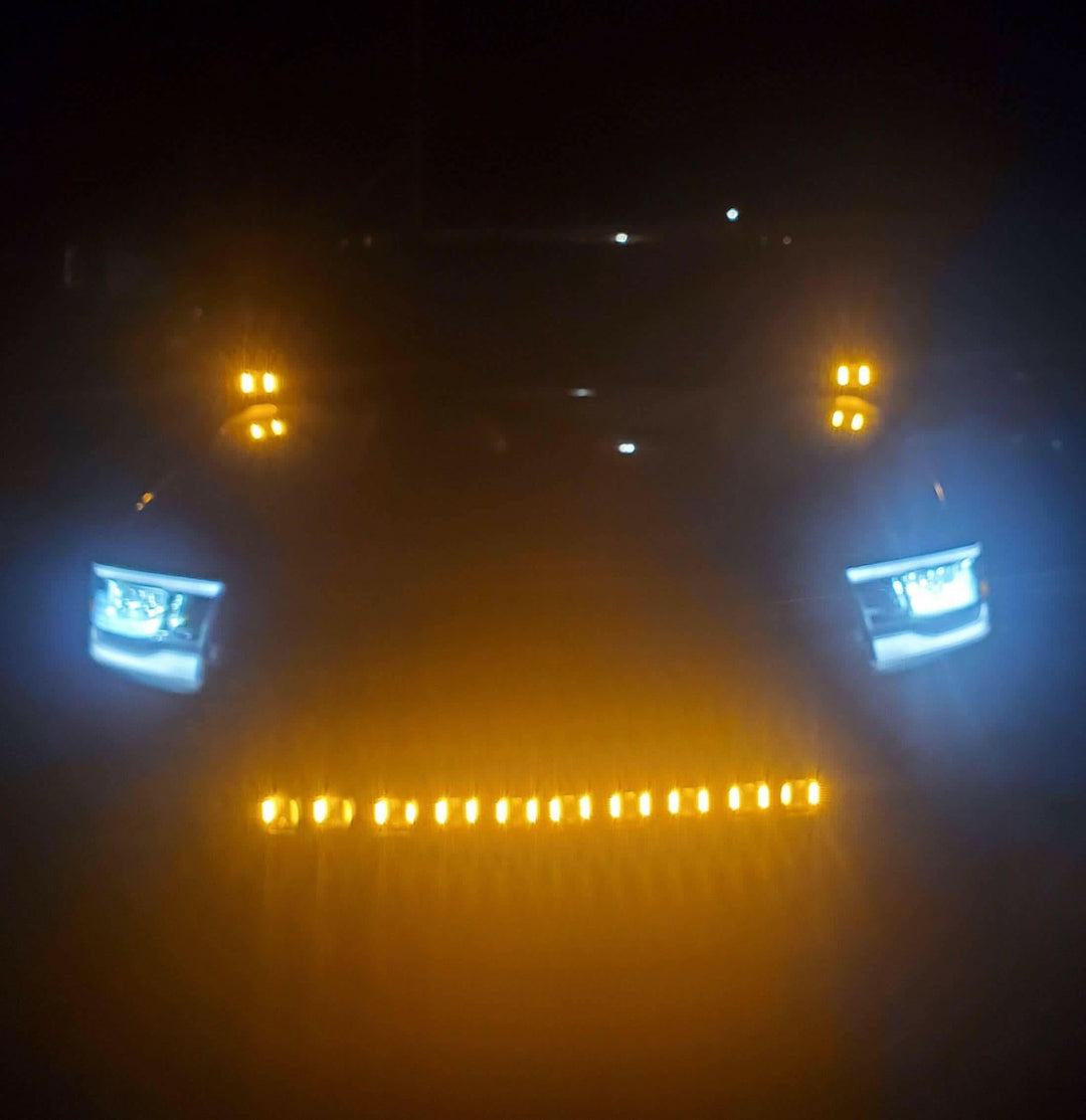 Luces de montaje en capó/luces laterales/pilares para RAM 1500 TRX 2019+