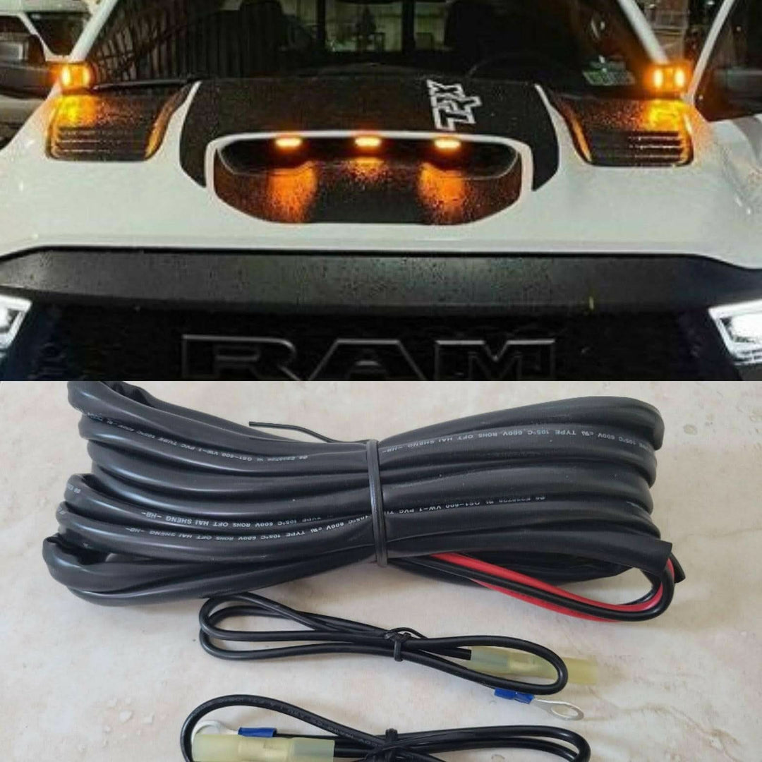 Luces de montaje en capó/luces laterales/pilares para RAM 1500 TRX 2019+