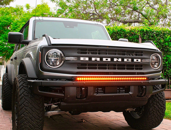 Barra de luces de 40 pulgadas para parachoques modular Ford Bronco 2021+ - Delgada
