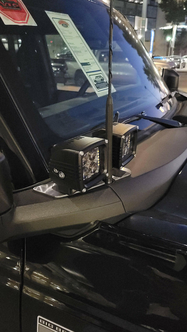 2021+ Ford Bronco Hood Mount/Ditch Lights/Pillars