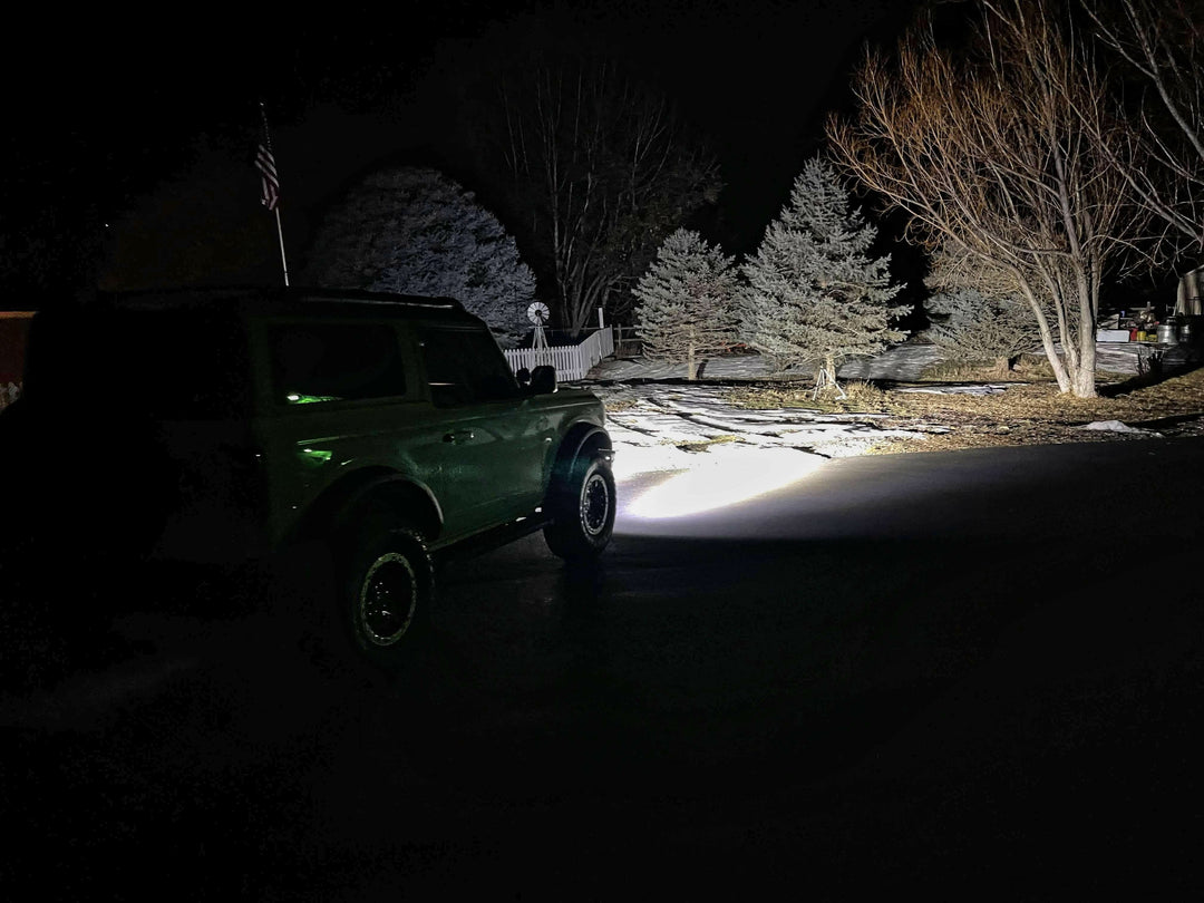 Kit de luces antiniebla de doble función para parachoques modular Ford Bronco 2021+