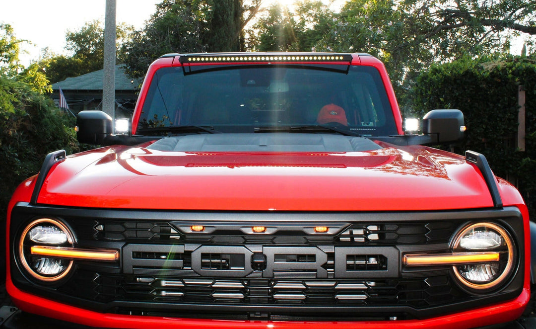 Barra de luces de techo delgada de 40 pulgadas para Ford Bronco Raptor 2022+