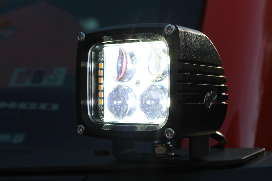 2022+ Ford Bronco Raptor Hood Mount/Ditch Lights/Pillars