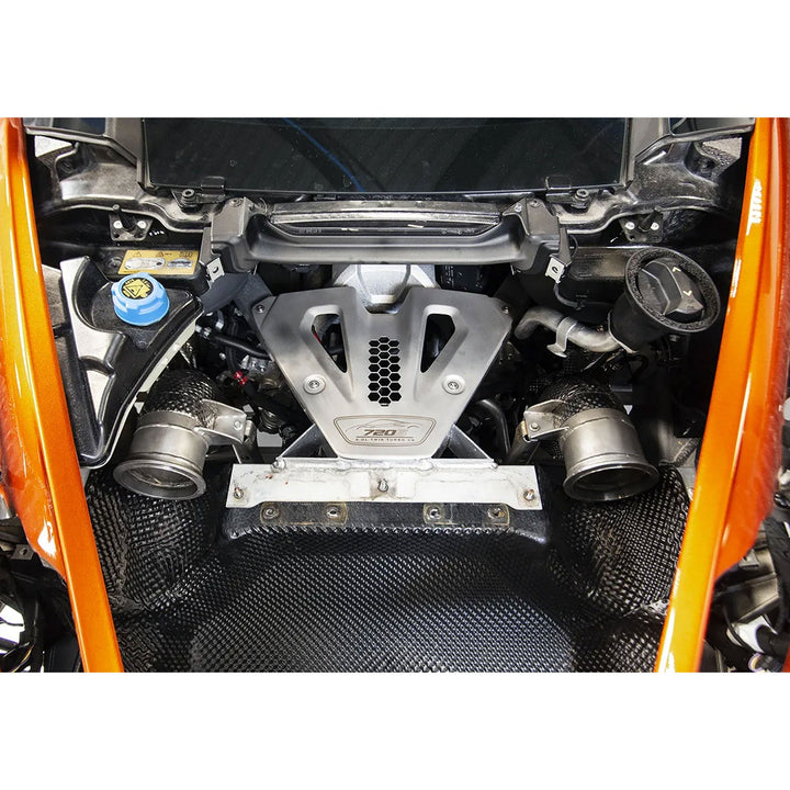 Catless Hi Flow Heat Shield Downpipes For McLaren 720s 4.0T