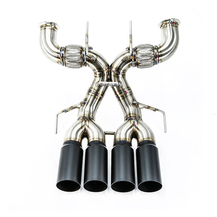 Titanium X Pipe Catback Exhaust System For McLaren 765LT 4.0T V8