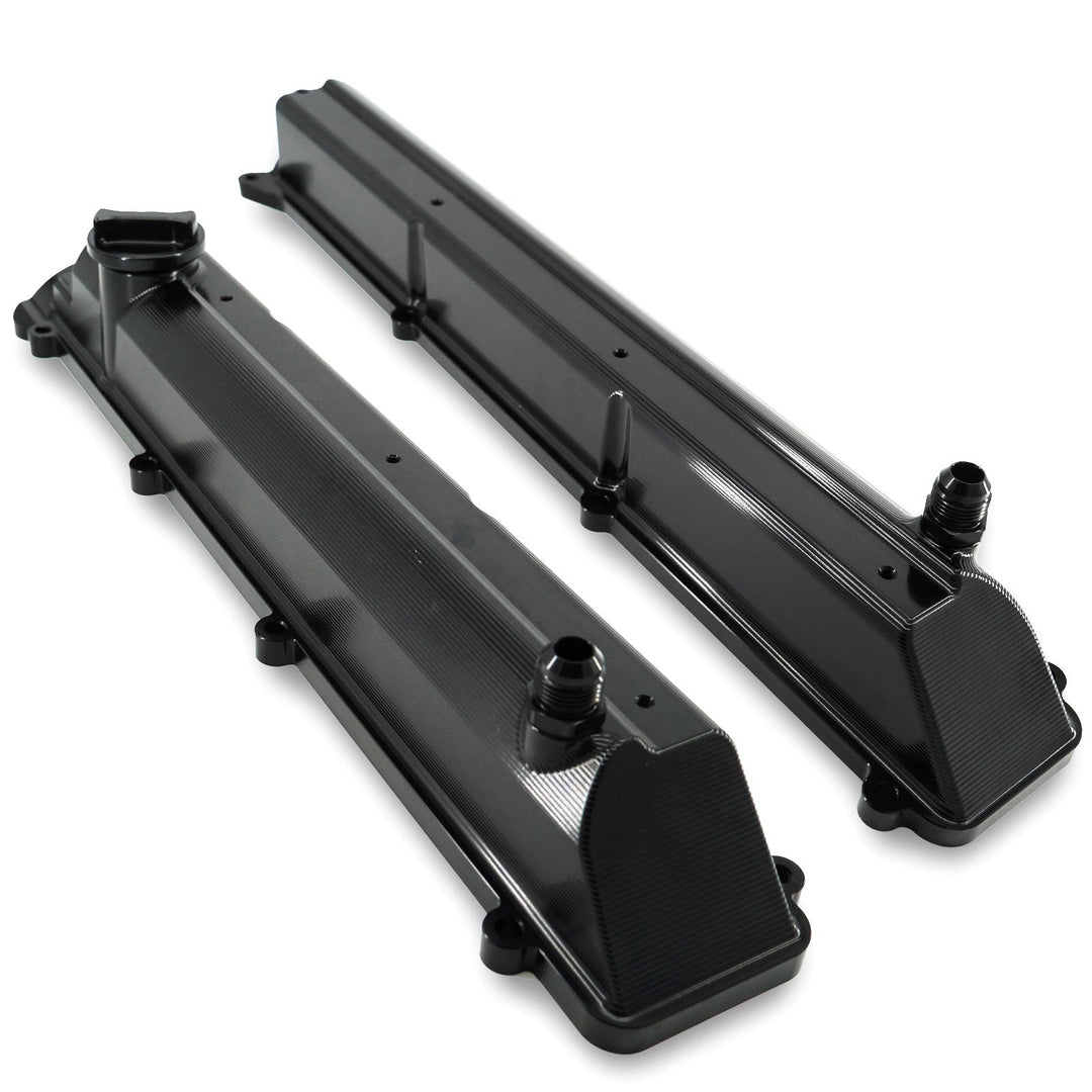 Toyota Supra 2JZ GTE VVTI Billet Valve Covers Anodized Oil Cap Bolts 2J AN AN10