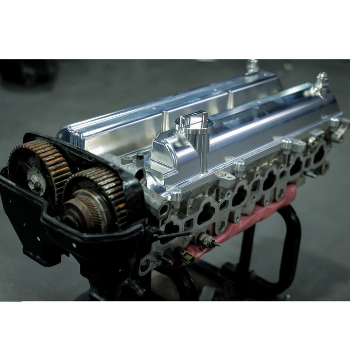 2JZ GTE Non-VVTI Billet Valve Covers Bolts 2J AN10 For Lexus Toyota GS IS SC 300