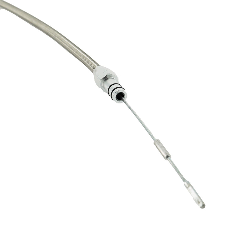 Billet Aluminum JZ Engine Steel Braided Oil Dipstick 1JZ 2JZ Supra Swap 1J 2J
