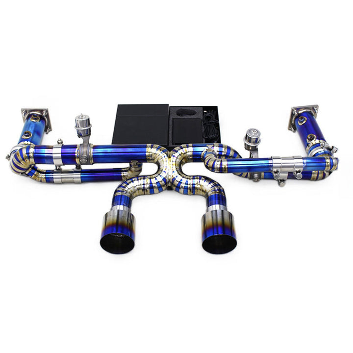 Titanium Valved Catback Exhaust for Porsche 911 991 991.2 Carrera S 3.0T