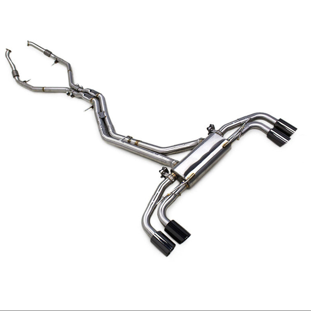 T304 Stainless Valved Catback Exhaust System for Audi Q8 RSQ8 4.0T