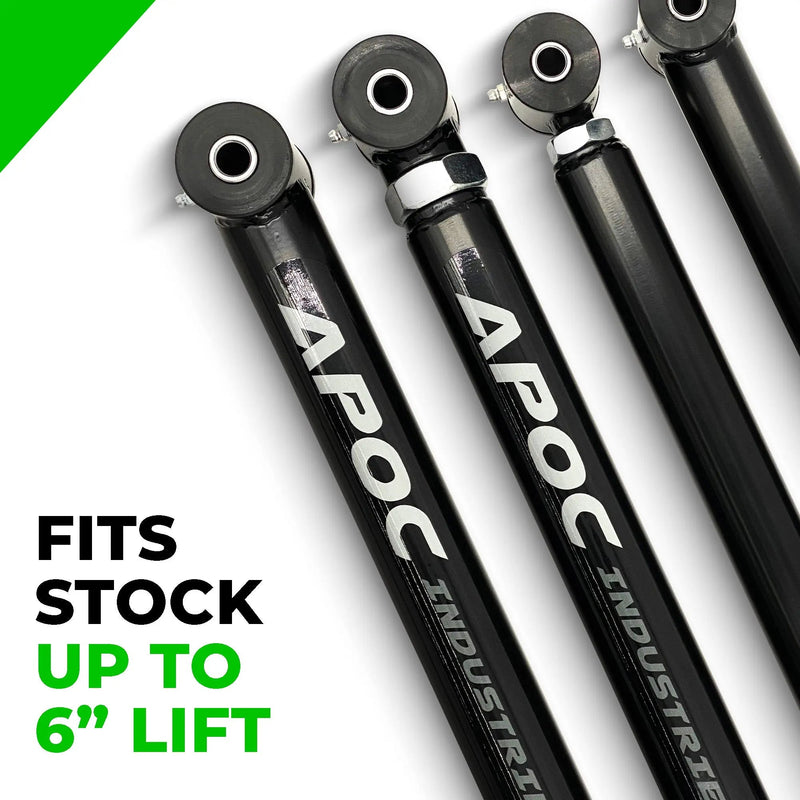 2008-2009 Dodge Ram 2500 / 3500 4WD Adjustable Control Arms – Stock to 6”