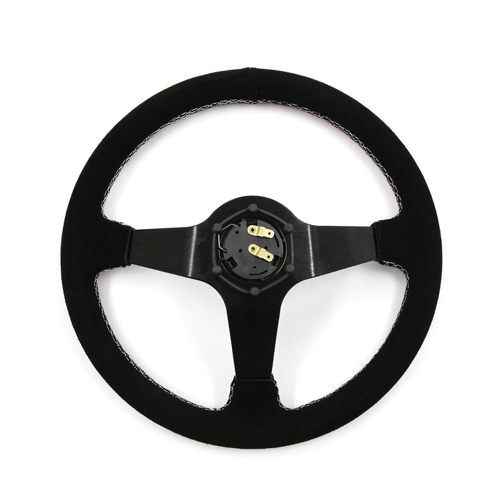 Universal Have Faith 350mm 3"Deep Dish 6-Bolt Steering Wheel | 150 Entries