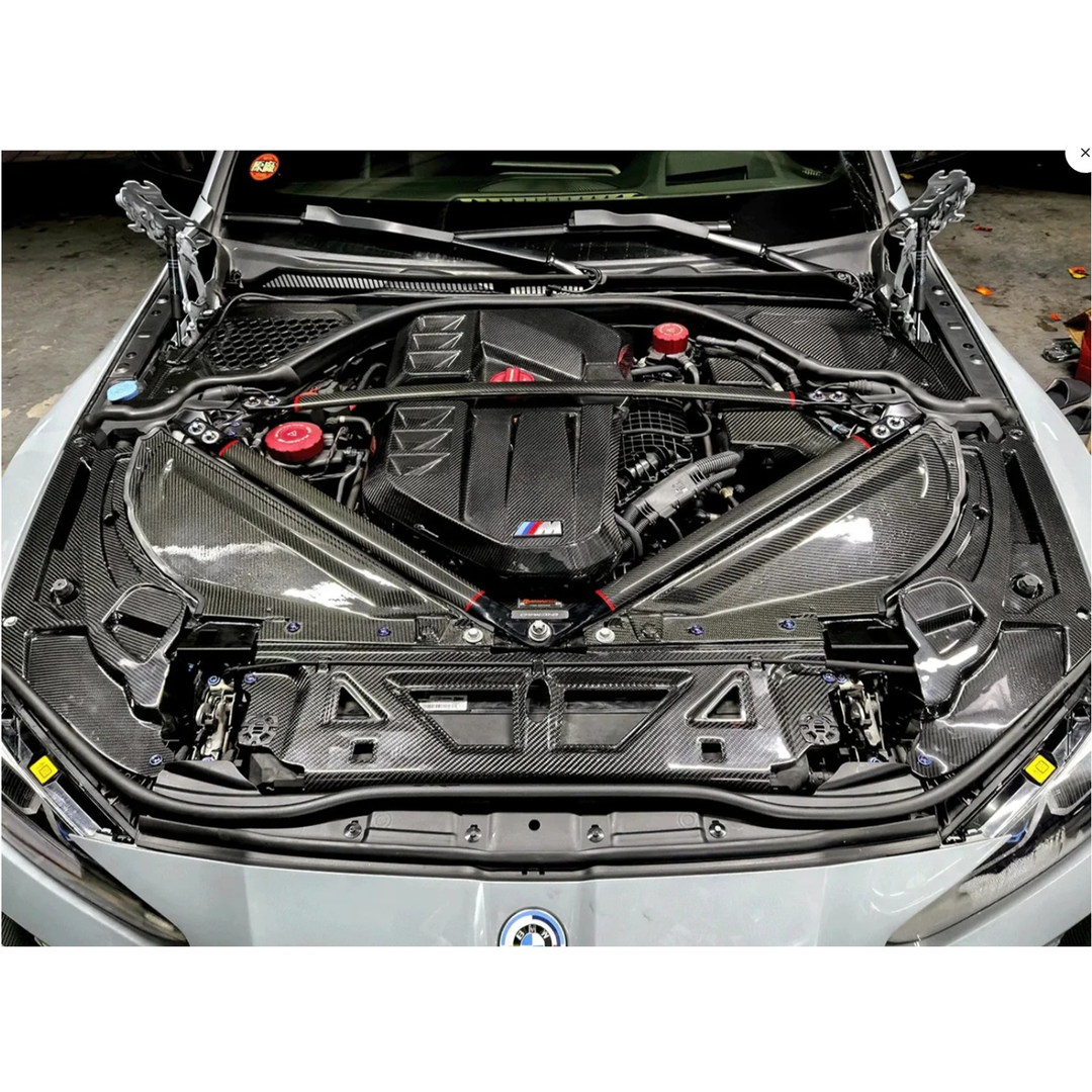 Carbon Fiber Headlamp Covers for BMW G80 G81 M3 G82 G83 M4 G87 M2