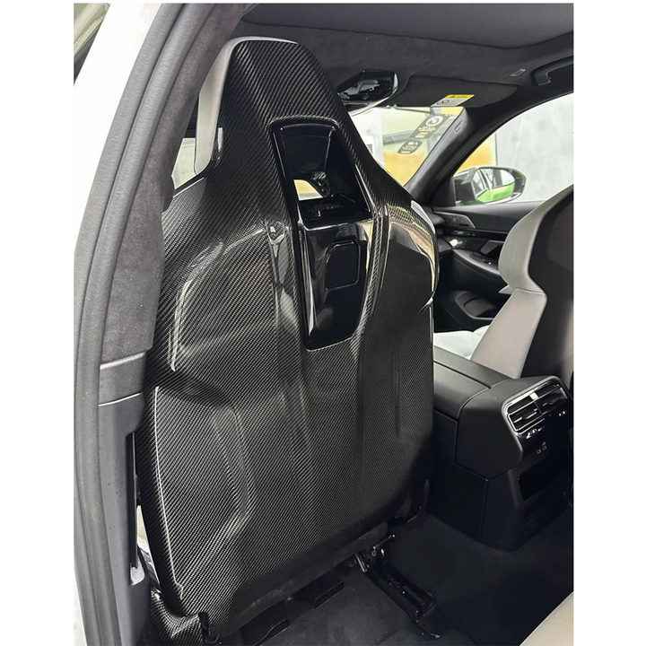 Carbon Fiber Interior Seat Back Covers for BMW G90 G99 M5