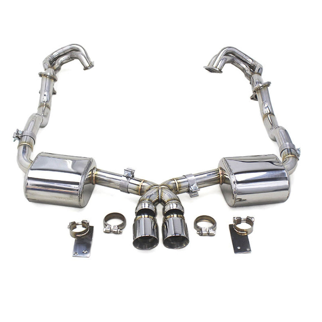 Stainless Valved Catback Exhaust for Porsche Boxster S Cayman S 987 987.1