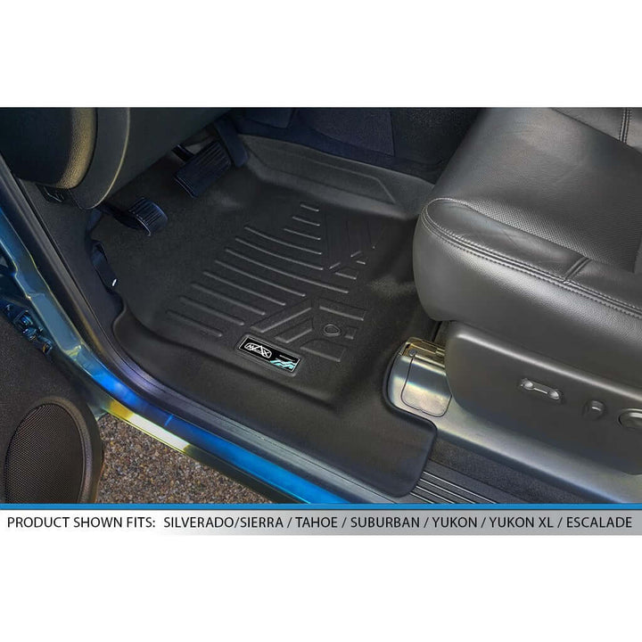 SMARTLINER Floor Liners for 2007-2014 Cadillac Escalade (No Hybrid Models)