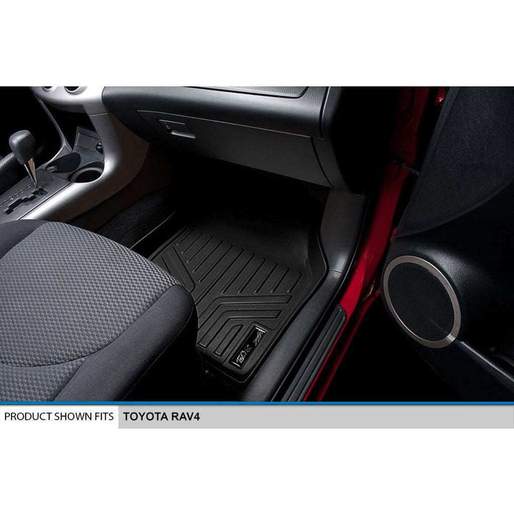 SMARTLINER Custom Fit Floor Liners For 2006-2012 Toyota RAV4 (without 3rd Row Seat)