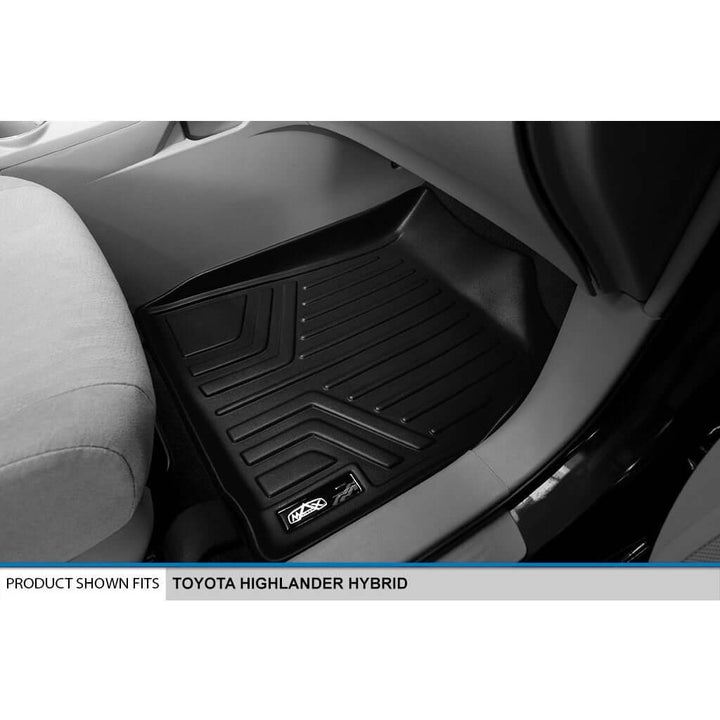 SMARTLINER Custom Fit Floor Liners For 2008-2013 Toyota Highlander (Hybrid Only)