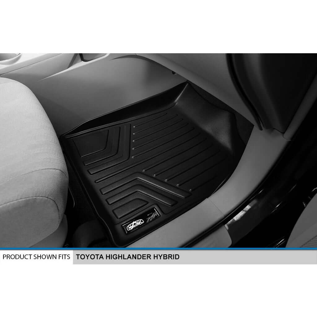 SMARTLINER Custom Fit Floor Liners For 2008-2013 Toyota Highlander (Hybrid Only)