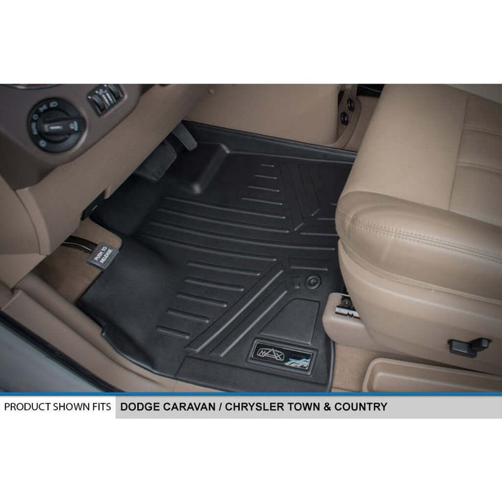 Smart Trim™ Floor Liners For 2008 2020 Caravan/Town & Country (Stow'n Go Only)