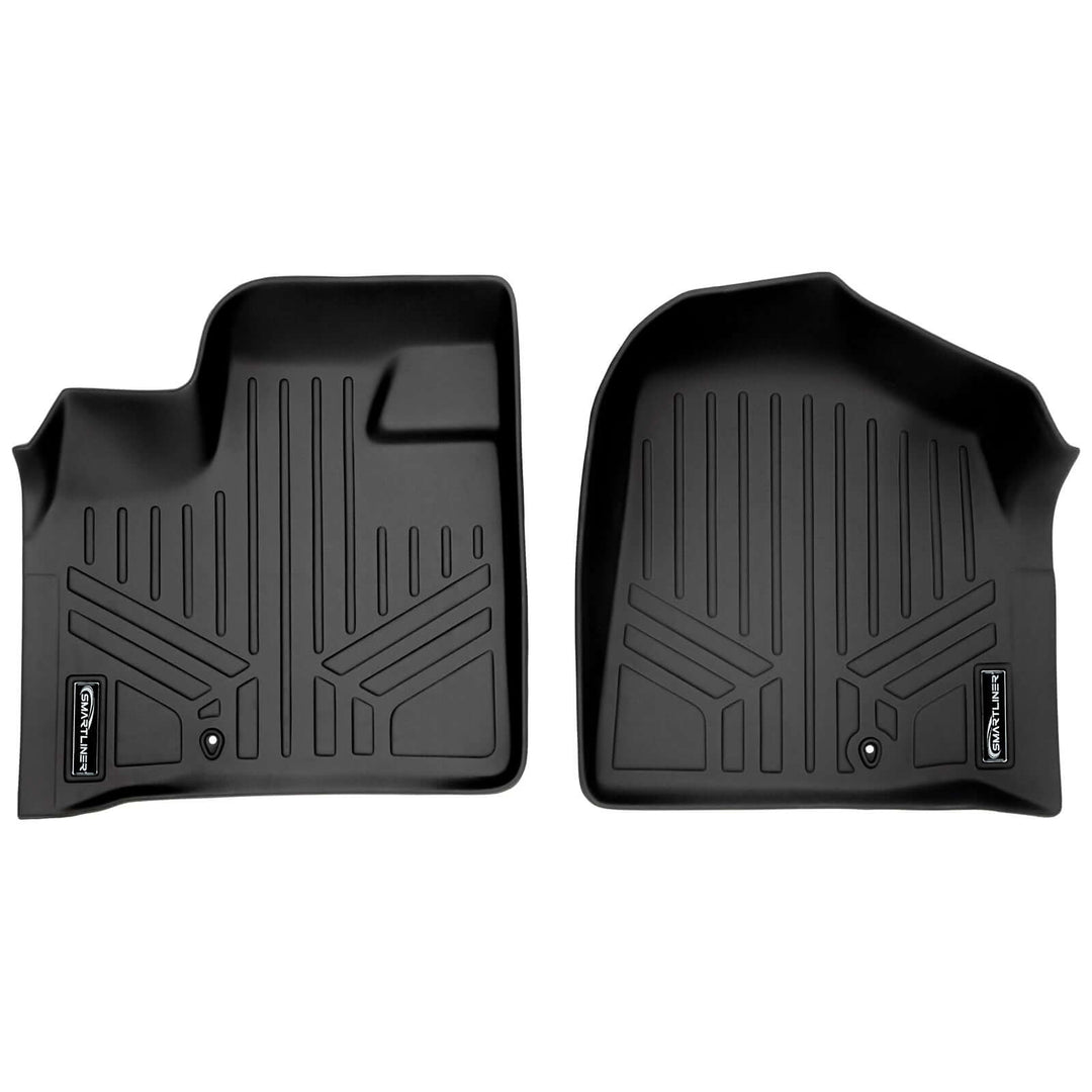 Smart Trim™ Floor Liners For 2013-2020 Dodge Grand Caravan (2nd Row Bucket) (1st Row Console)