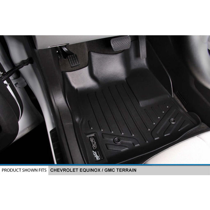 Smart Trim™ Floor Liners For 2010-2011 Equinox / Terrain (Dual Front Floor Hooks)