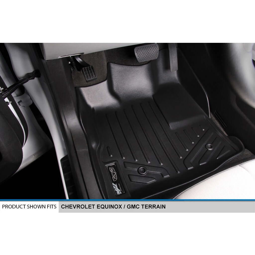 Smart Trim™ Floor Liners For 2010-2011 Equinox / Terrain (Dual Front Floor Hooks)