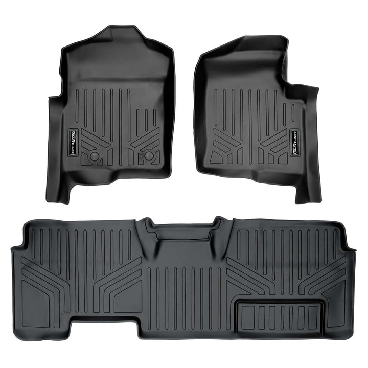 Tapetes Smart Trim™ de ajuste personalizado para la consola central sin flujo de aire de la Ford F-150 SuperCab 2011-2014