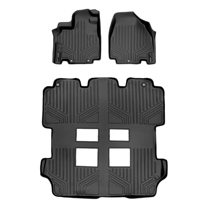 SMARTLINER Custom Fit Floor Liners For 2011-2017 Honda Odyssey