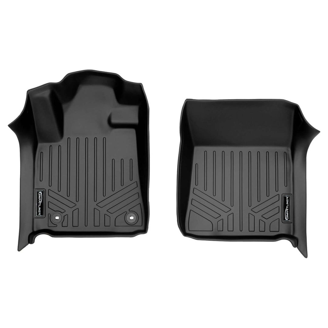 SMARTLINER Custom Fit Floor Liners For 2007-2021 Toyota Tundra CrewMax Cab (with Coverage Under 2nd Row Seat)