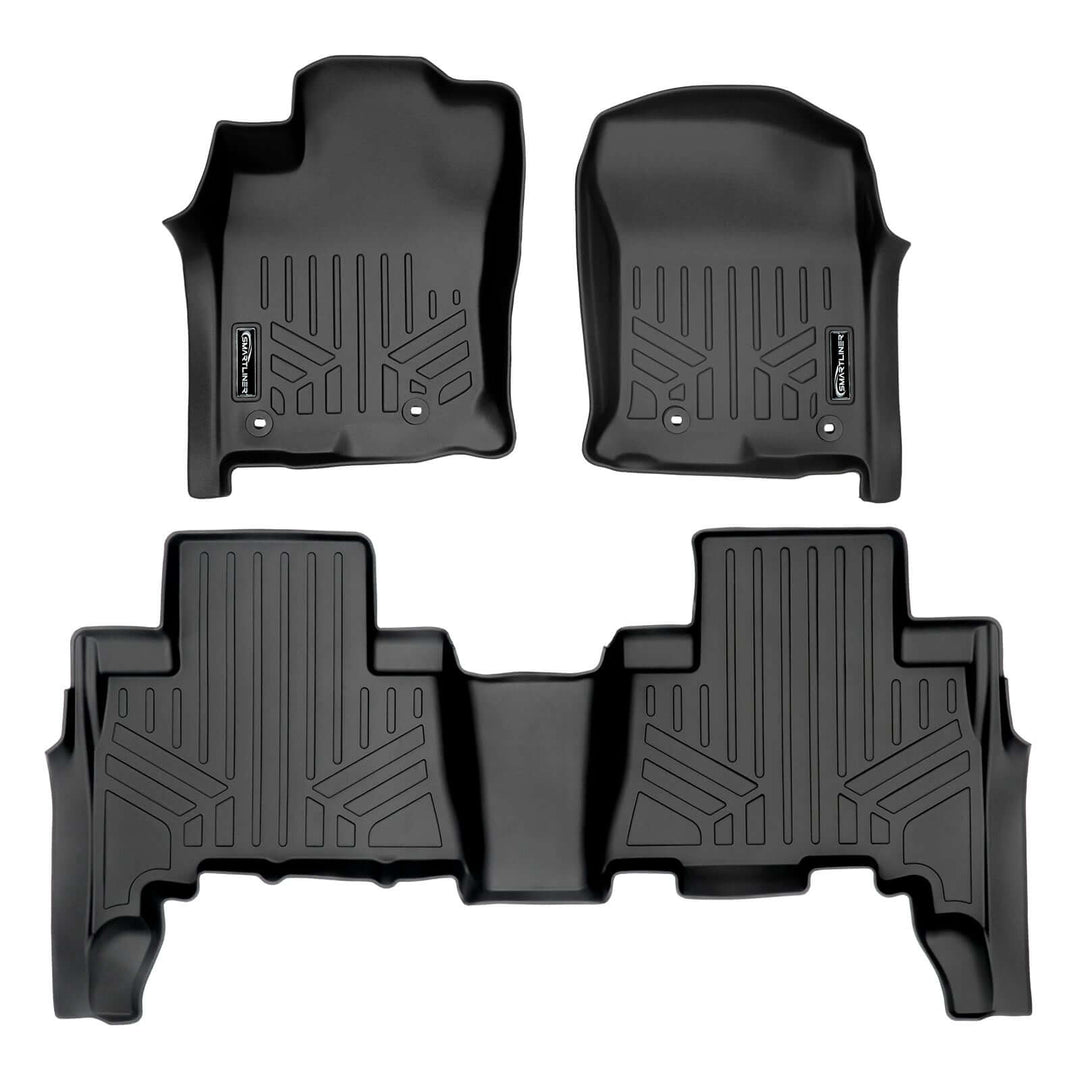 SMARTLINER Custom Fit Floor Liners For 2013-2026 Toyota 4Runner (7 Passenger with 3rd Row Seats)