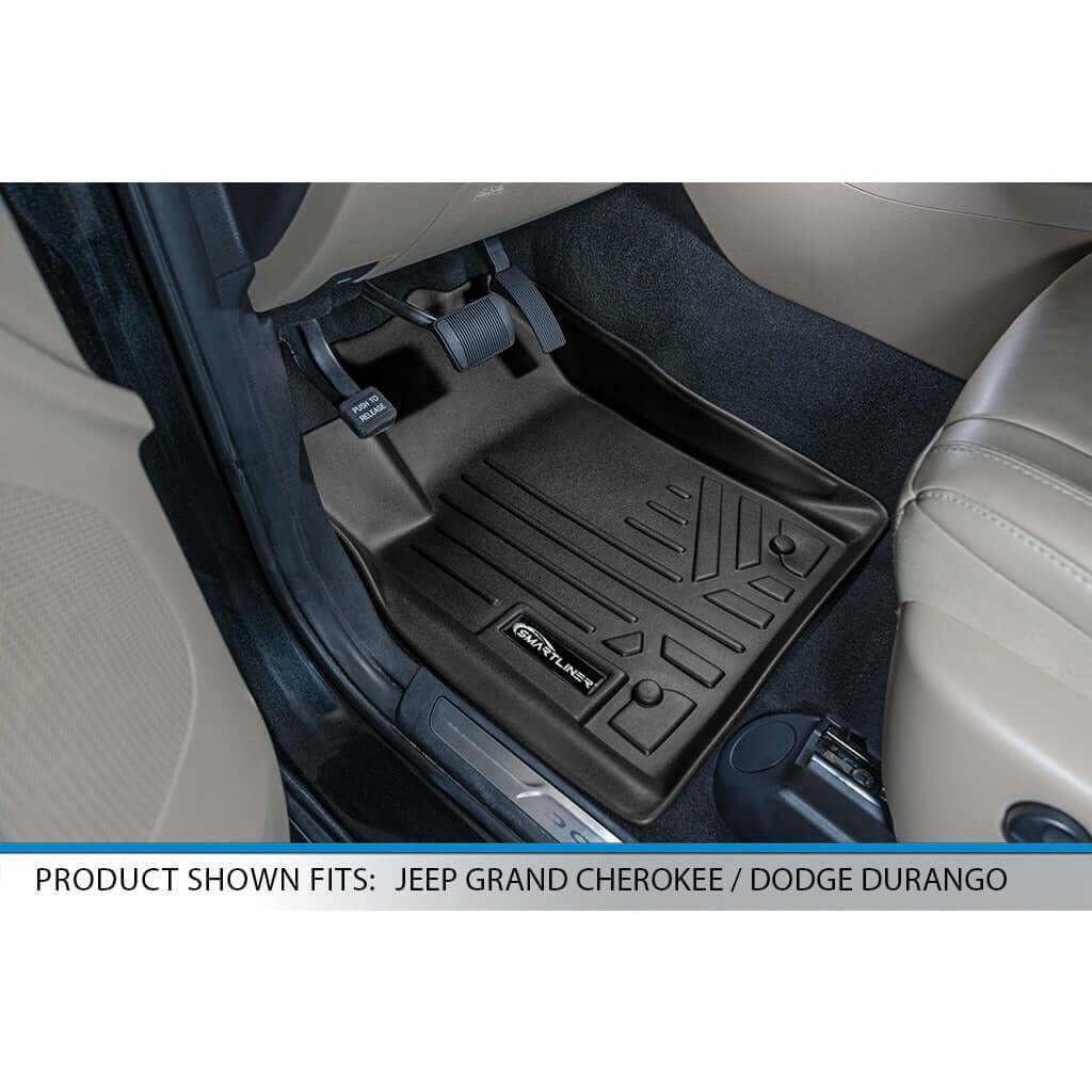 Smart Trim™ Floor Liners For 2013-2016 Jeep Grand Cherokee (without 2nd Row Center Console)