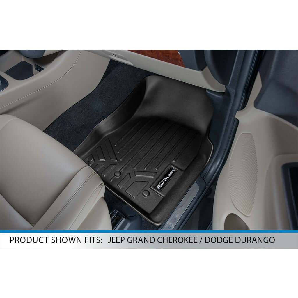 Smart Trim™ Floor Liners For 2013-2016 Jeep Grand Cherokee (without 2nd Row Center Console)