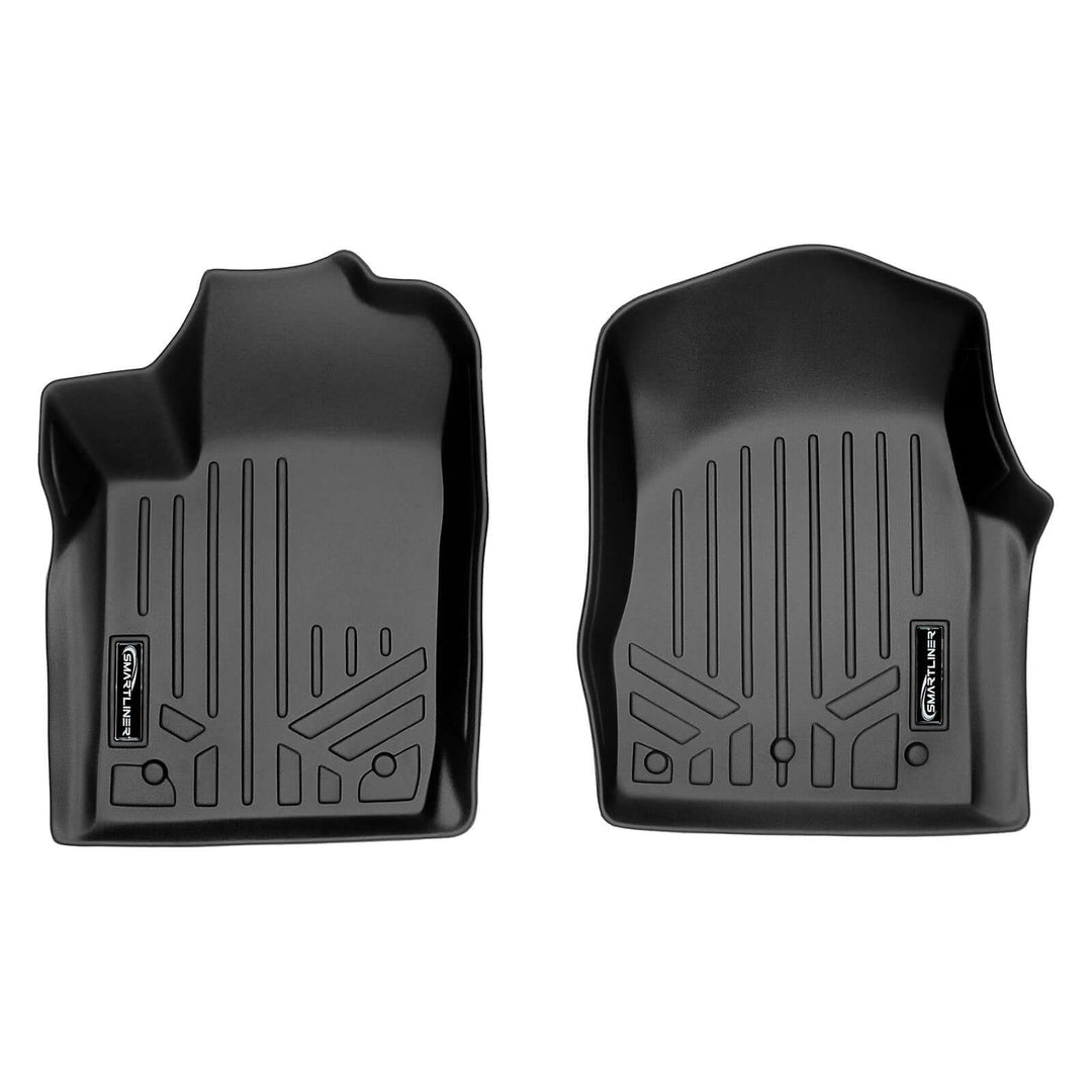 Smart Trim™ Floor Liners For 2013-16 Durango with 1st Row Dual Floor Hooks & 2nd Row Bench Seat