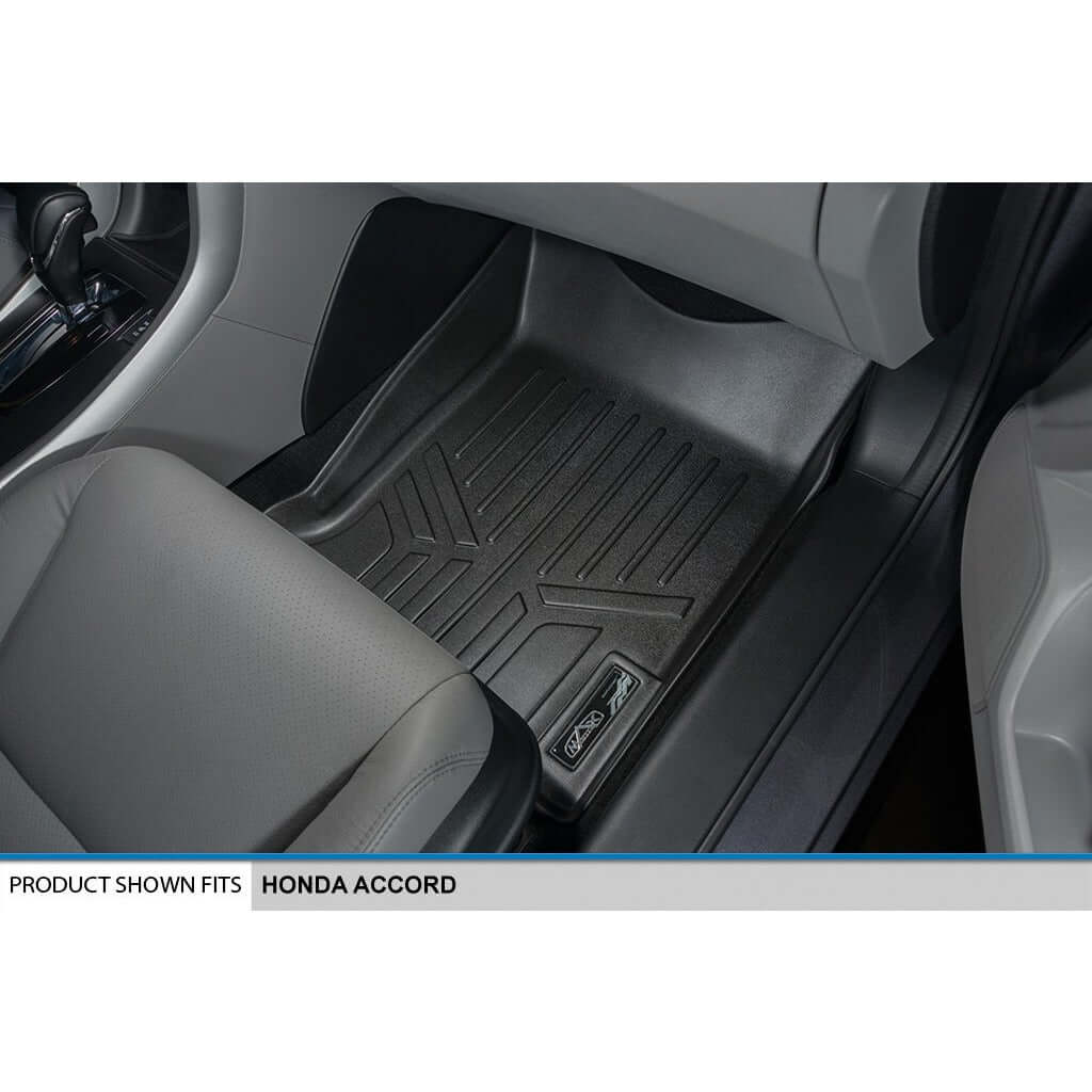 SMARTLINER Custom Fit Floor Liners For 2013-2017 Honda Accord Sedan (No Hybrid Models)