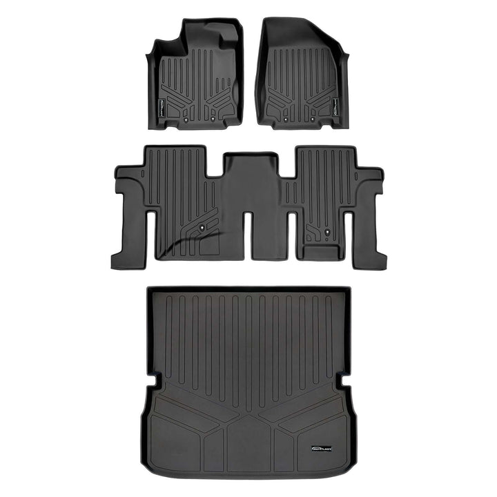 SMARTLINER Custom Fit Floor Liners For 2013-2020 Nissan Pathfinder / 2013 Infiniti JX35
