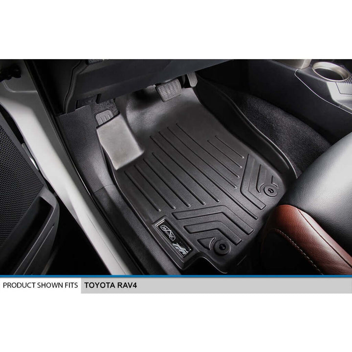 SMARTLINER Custom Fit Floor Liners For 2013-2018 Toyota RAV4 (No Electric or Hybrid Models)