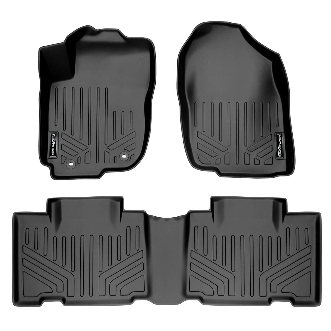 SMARTLINER Custom Fit Floor Liners For 2013-2018 Toyota RAV4 (No Electric or Hybrid Models)