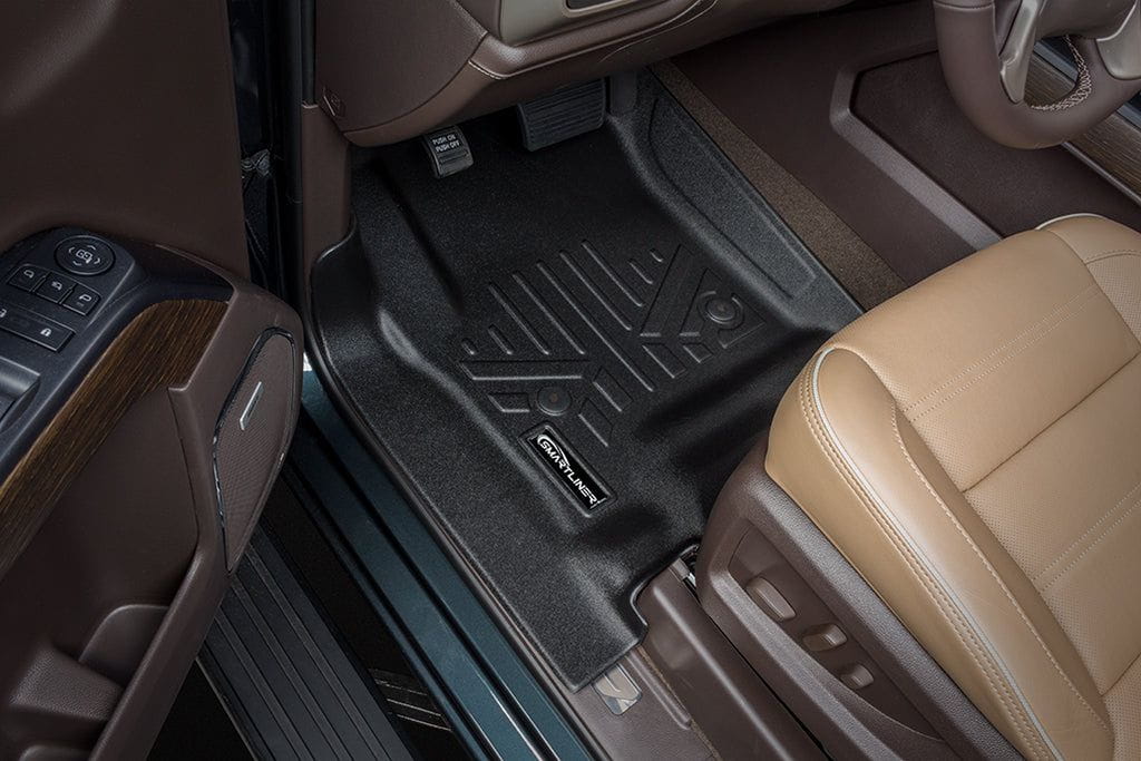 Smart Trim™ Floor Liners For 2015-2020 Cadillac Escalade with Second Row Bucket Seats