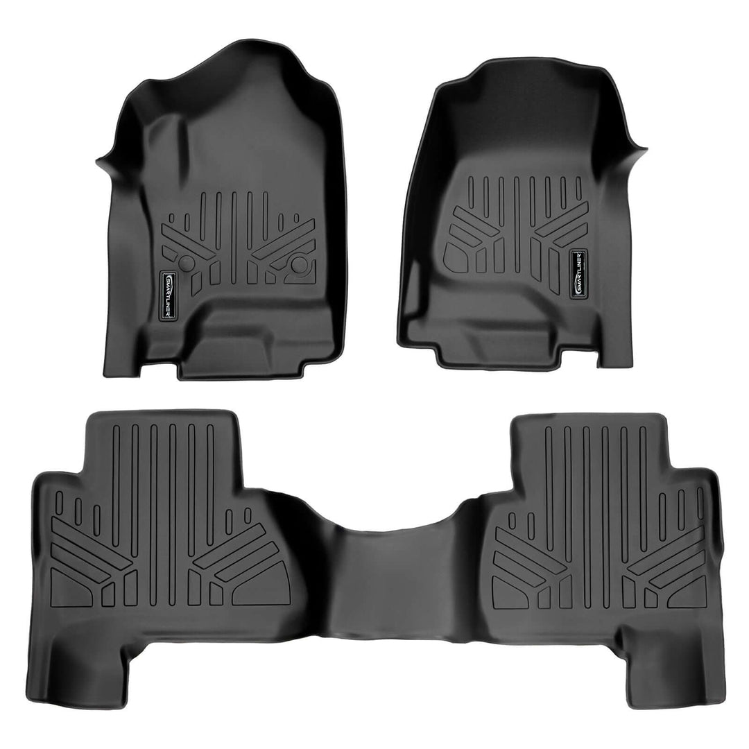 SMARTLINER Floor Liners for 2015-2020 Cadillac Escalade ESV (2nd Row Bench)