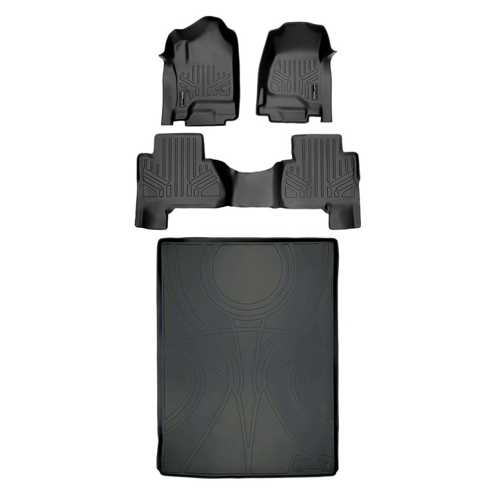 SMARTLINER Floor Liners for 2015-2020 Cadillac Escalade ESV (2nd Row Bench)