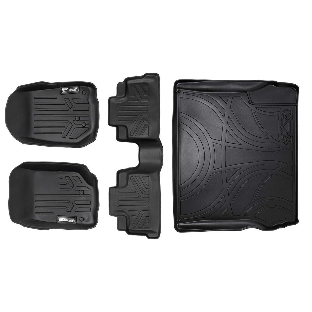 Smart Trim™ Floor Liners For 2007-2010 Jeep Wrangler Unlimited (4-Door)